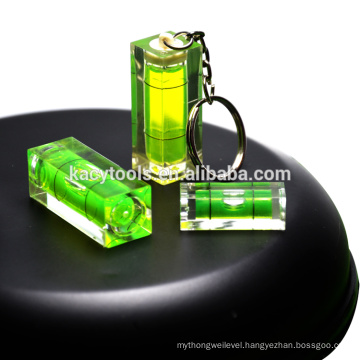 1 bubble level indicate level gift bubble key chain spirit level